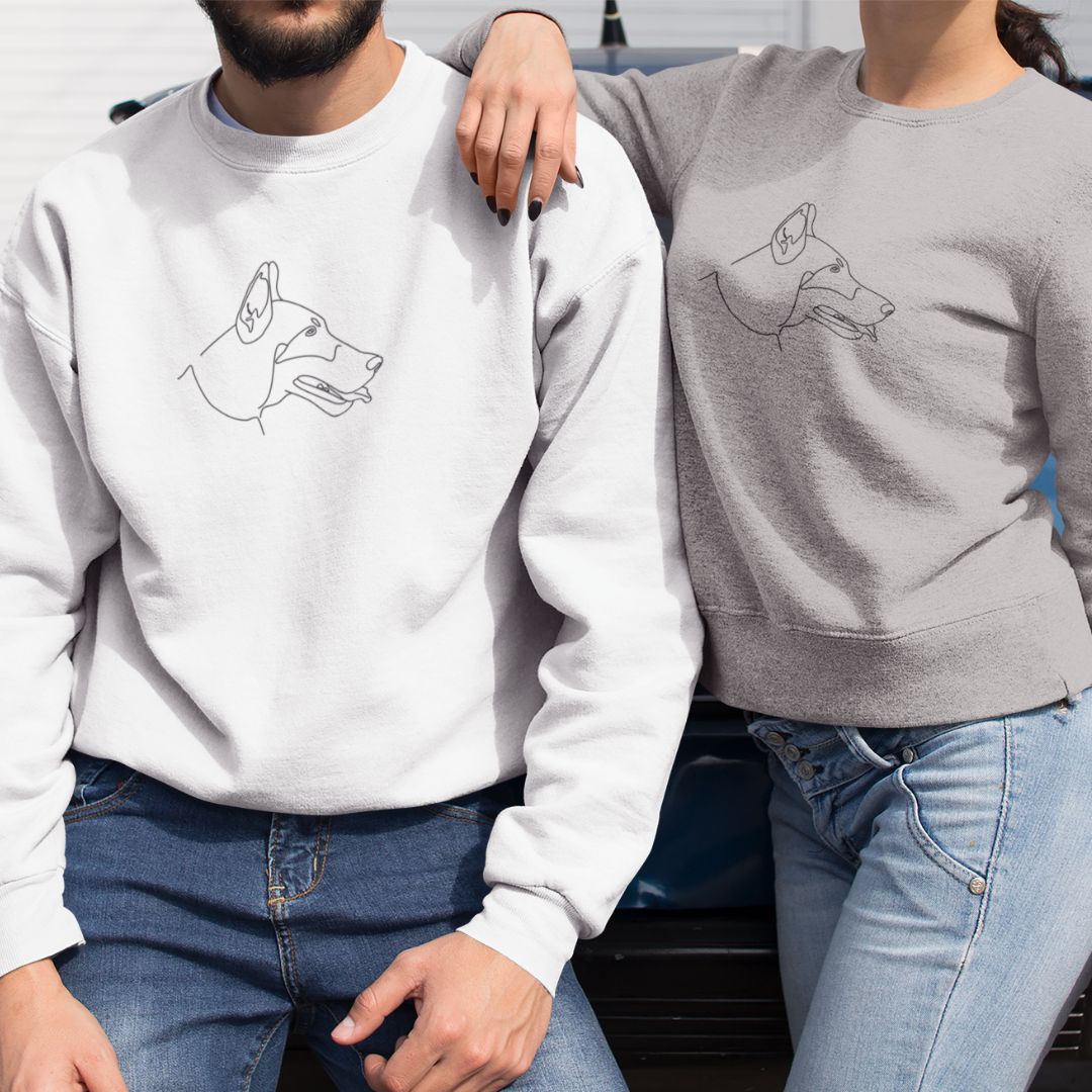 Cool embroidered sweatshirts sale